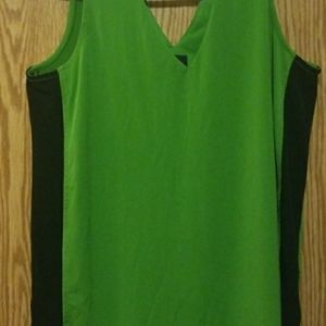 Green Worthington sleeveless blouse